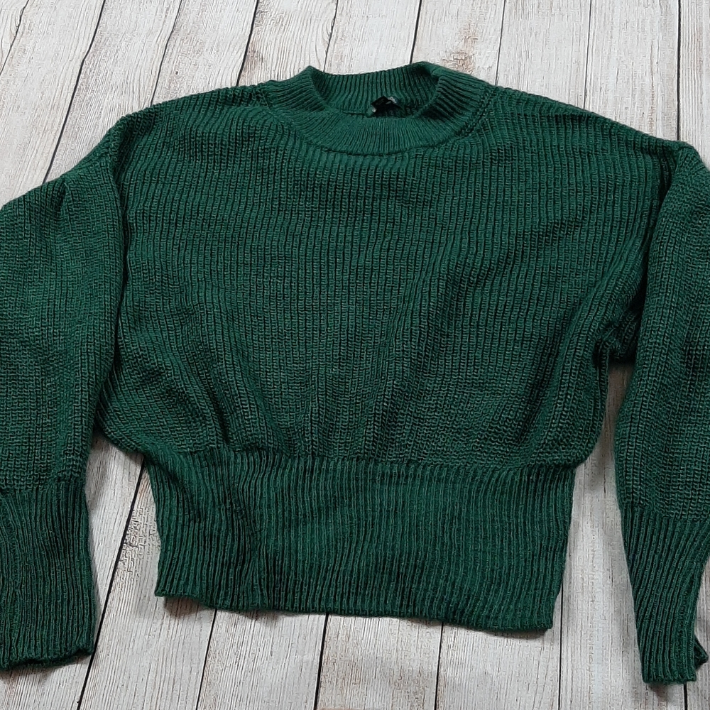 Wild Fable Green Sweater